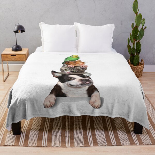 Item preview, Pet sitting Hamster Dog Kitten And Parrot designed and sold by Gile-Shop.