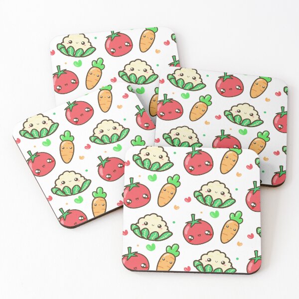 Item preview, Cute Kawaii Vegetables designed and sold by Ana Abner.