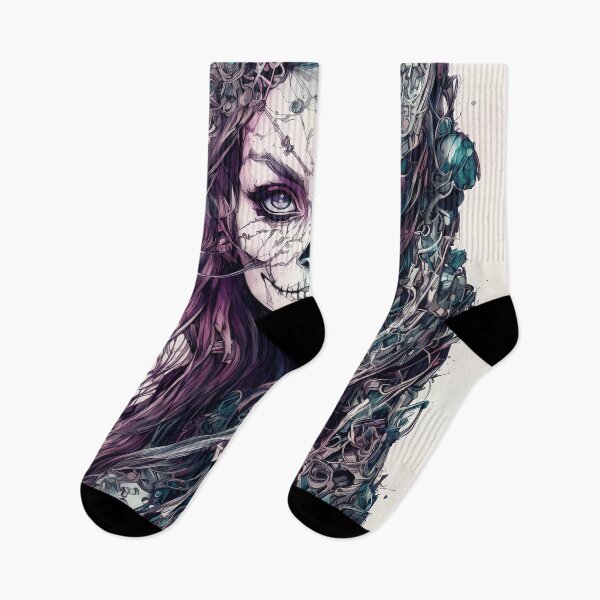 Item preview, Death's Embrace: A Collection of Morbid Skeletons designed and sold by SinisterScribs.
