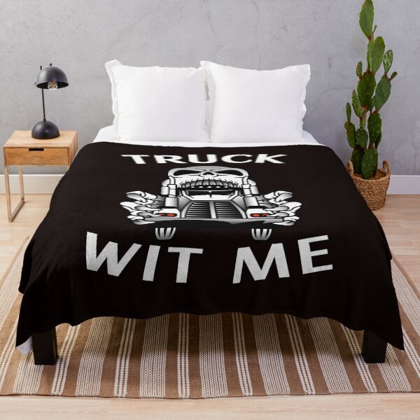 Item preview, Mad Trucker Truckers Skull Truck Wit Me NFWW designed and sold by TeamsterLife.