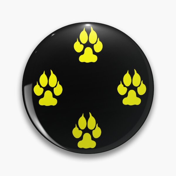 Item preview, Yellow dog paws designed and sold by andrew JOHNSEN.