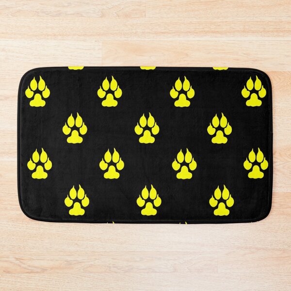 Item preview, Yellow dog paws designed and sold by andrew JOHNSEN.