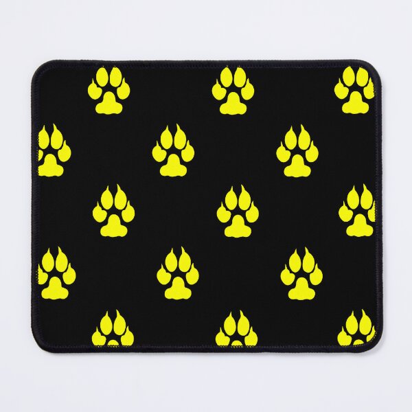 Item preview, Yellow dog paws designed and sold by andrew JOHNSEN.