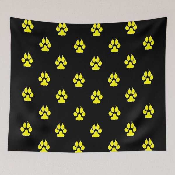 Item preview, Yellow dog paws designed and sold by andrew JOHNSEN.