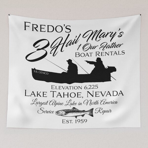Item preview, Fredo's 3 Hail Mary's 1 Our Father Boat Rentals designed and sold by segrob.