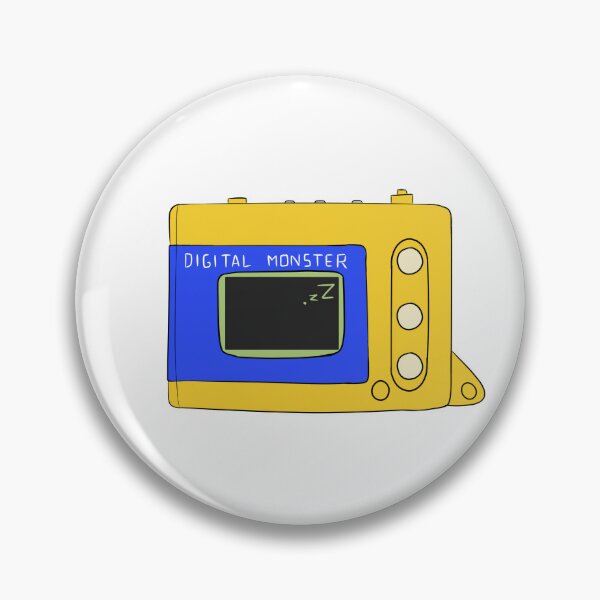 Item preview, Digital monster mini V2 yellow sleep designed and sold by gotmuson.