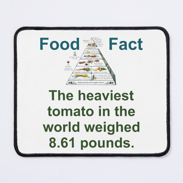 Item preview, The Heaviest Tomato In The World - Food Fact designed and sold by CrankyOldDude.