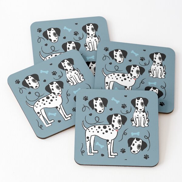Item preview, Dalmatians doodle designed and sold by Paperfly Studio.