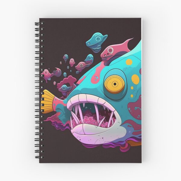 Item preview, Bruxish the Colorful Psychic Fish in murky waters! designed and sold by Frocentric.