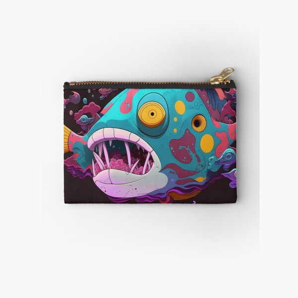 Item preview, Bruxish the Colorful Psychic Fish in murky waters! designed and sold by Frocentric.