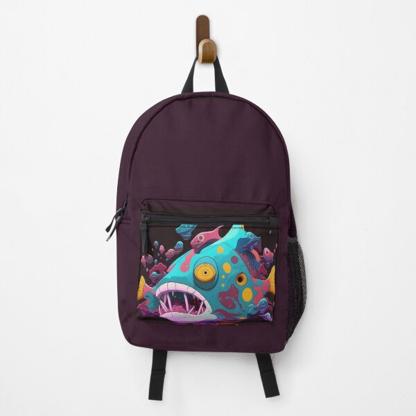 Item preview, Bruxish the Colorful Psychic Fish in murky waters! designed and sold by Frocentric.
