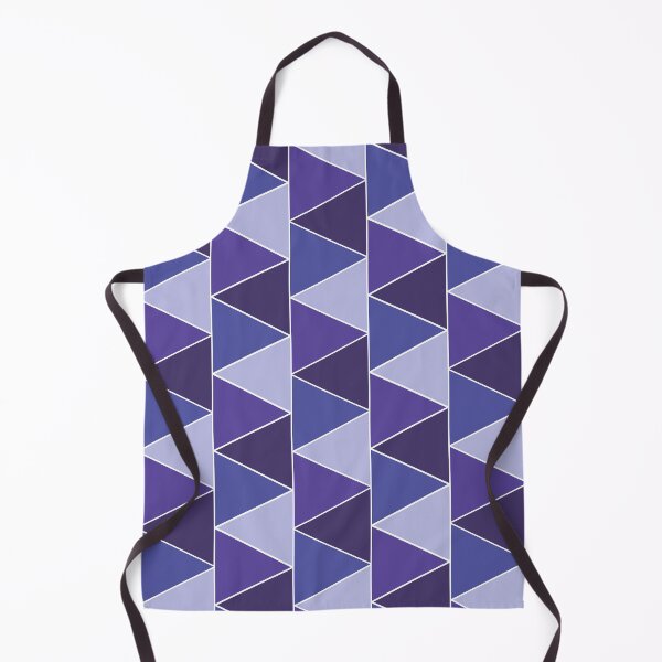 Item preview, Purple and Blue Triangle Maximalist Seamless Pattern designed and sold by CreativeDraws42.