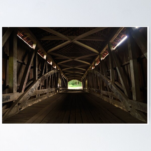 Item preview, Old Mill Covered Bridge designed and sold by Mark Heller.
