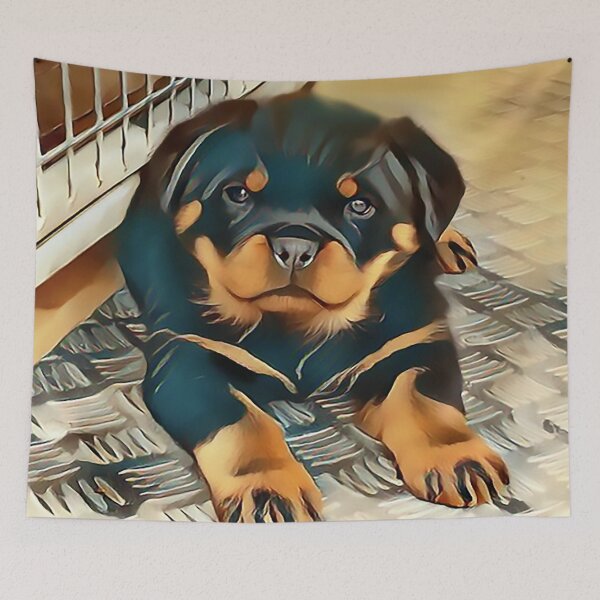 Aperçu de l'œuvre Rottweiler Pup créée et vendue par Sunleil.