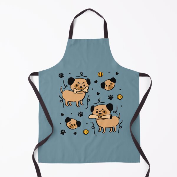 Item preview, Pugs doodles designed and sold by Paperfly Studio.