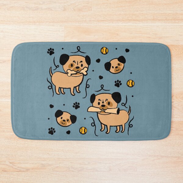 Item preview, Pugs doodles designed and sold by Paperfly Studio.