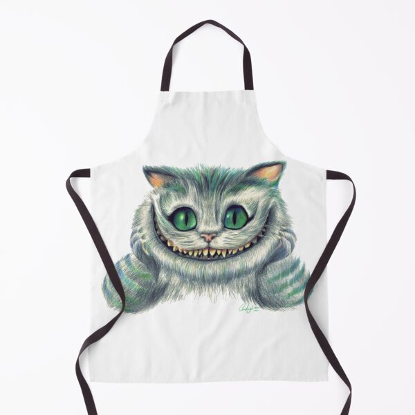 Item preview, Cheshire cat of Alice in Wonderland illustration designed and sold by Gile-Shop.