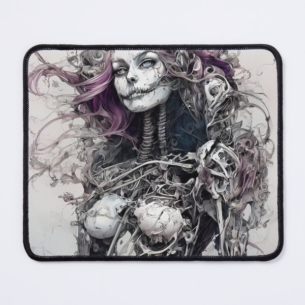 Item preview, Death's Embrace: A Collection of Morbid Skeletons designed and sold by SinisterScribs.