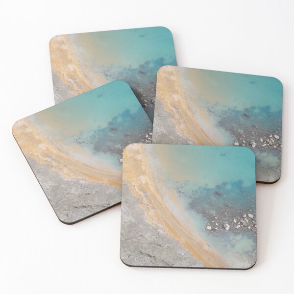 Item preview, Aerial Shot Of Ocean, beach, bird's eye view designed and sold by Kate-P-.