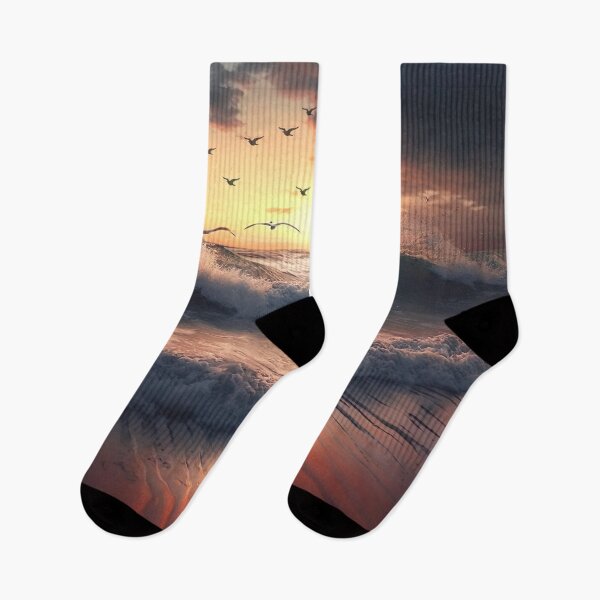 Item preview, Escena de surf al atardecer designed and sold by Atkisson.