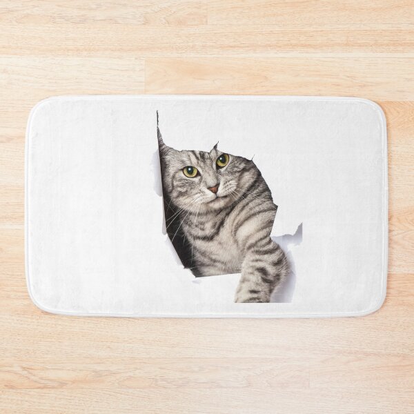 Item preview, Funny kitten crash a door designed and sold by Gile-Shop.
