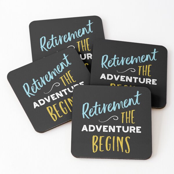 Item preview, Retirement the Adventure Begins designed and sold by whyitsme.