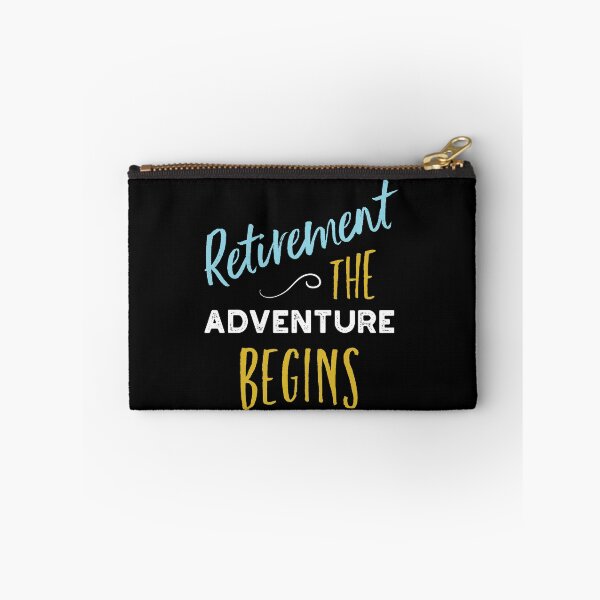 Item preview, Retirement the Adventure Begins designed and sold by whyitsme.
