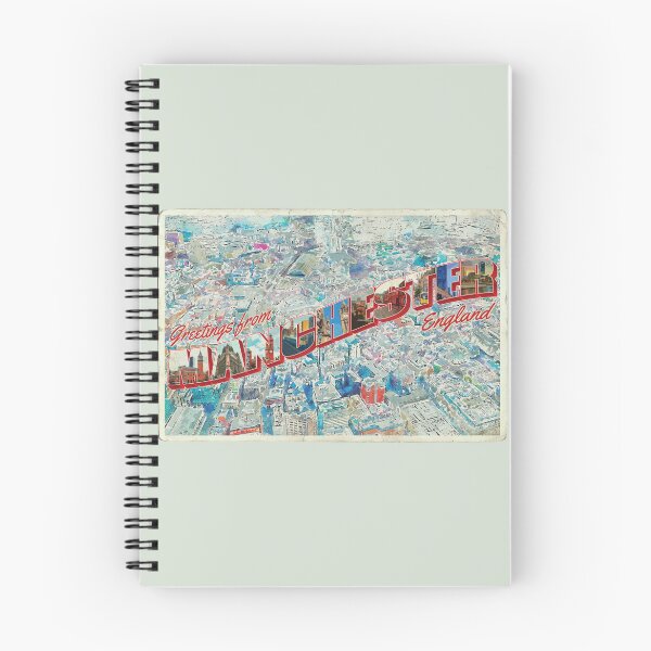 Item preview, Greetings from Manchester in England Vintage style retro souvenir designed and sold by DeveloperProp0.