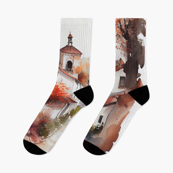 Item preview, Rural Village designed and sold by EllisAmassArt.