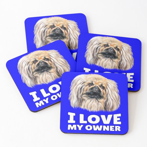 Item preview, Pekingese Dog Owner I Love My Owner designed and sold by fantasticdesign.
