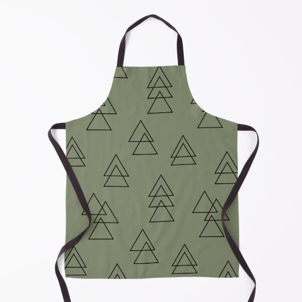 Item preview, Abstract Triangle Landscape Modern Seamless Pattern designed and sold by CreativeDraws42.