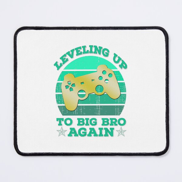 Item preview, Leveling Up To Big Bro Again Tee - Funny Gamer Gift designed and sold by KHRO.