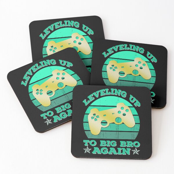 Item preview, Leveling Up To Big Bro Again Tee - Funny Gamer Gift designed and sold by KHRO.
