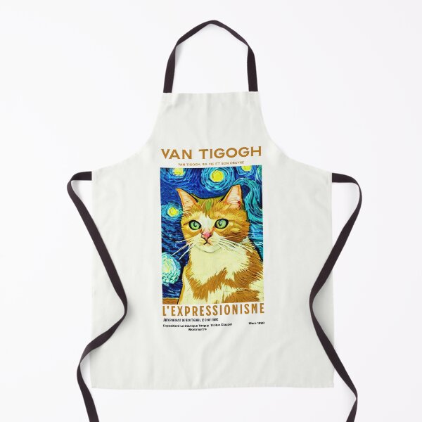 Artikelvorschau, Fantasy-Kunstausstellung für Van Tigogh, die Tigerkatze entworfen und verkauft von ArtistaCats.