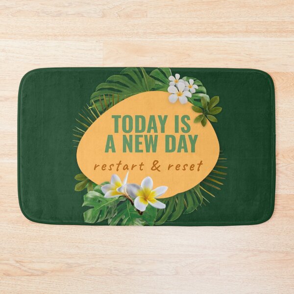 Item preview, TODAY IS A NEW DAY RESTART & RESET designed and sold by Ndli.