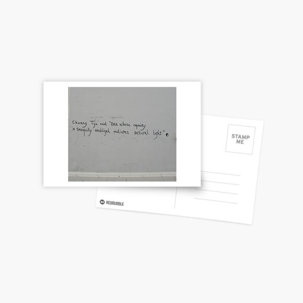 Chuang Tzu Postcard