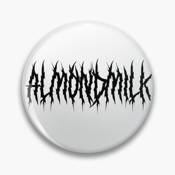 Artikelvorschau, Mandelmilch ist Metall entworfen und verkauft von StickerDemons.