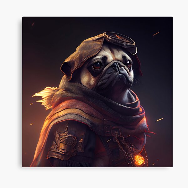 Artikel-Vorschau von Kriegsbandit: Mops, designt und verkauft von ArmouredPaws.