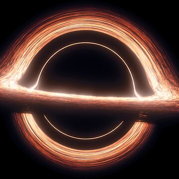 Artwork thumbnail, Sci-Fi Accreting Black Hole And Event Horizon by Tritonn204