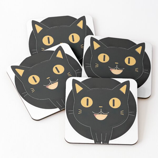 Item preview, Happy black bitcoin cat designed and sold by DailyDragon.