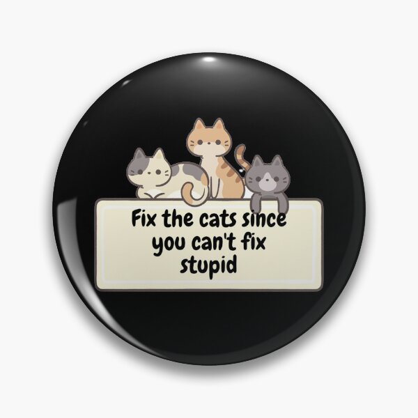 Item preview, Fix the cats designed and sold by aeowryn.