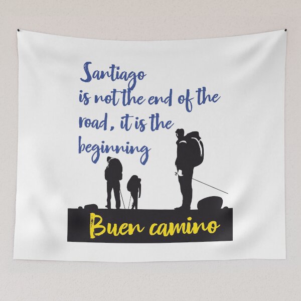 Item preview, Santiago de Compostela is not the end of the road designed and sold by cerpedani.