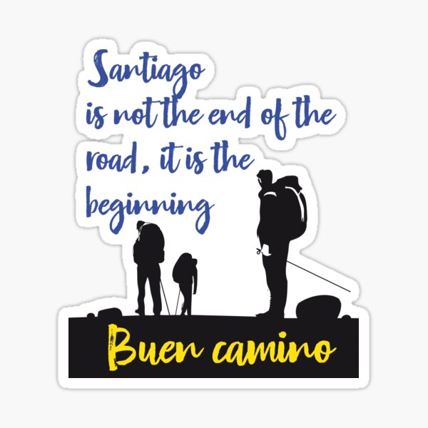 Item preview, Santiago de Compostela no es el final del camino designed and sold by cerpedani.