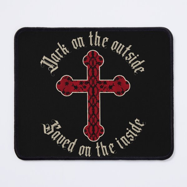 Item preview, Christian Goth Cross, Dark on the Outside Saved on The Inside designed and sold by OliviaGbyKyro.