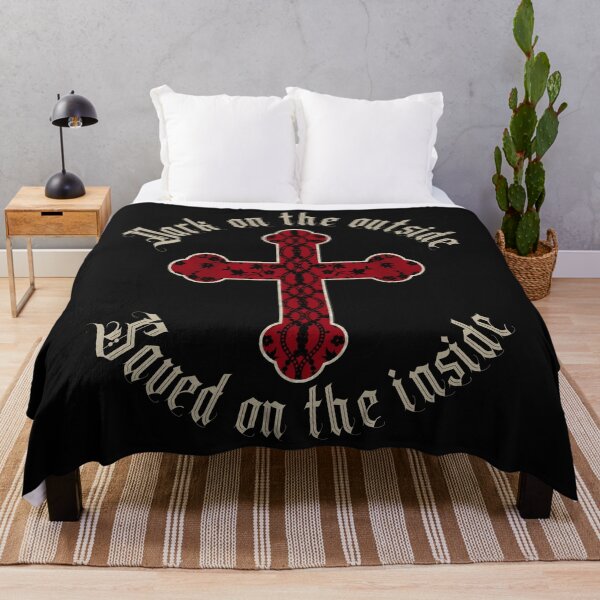 Item preview, Christian Goth Cross, Dark on the Outside Saved on The Inside designed and sold by OliviaGbyKyro.