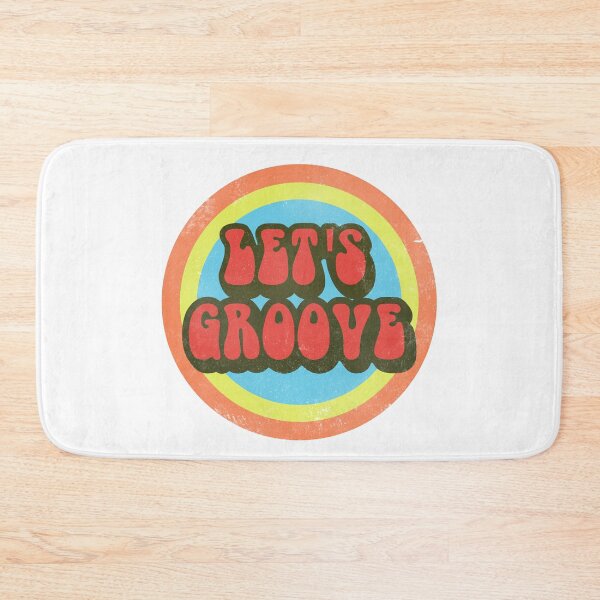Item preview, Let's Groove - Faded Seventies Style (Red Lettering) designed and sold by PlasticPilchard.