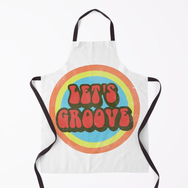 Item preview, Let's Groove - Faded Seventies Style (Red Lettering) designed and sold by PlasticPilchard.