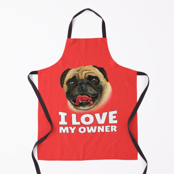 Item preview, Pug Dog Owner I Love My Owner designed and sold by fantasticdesign.