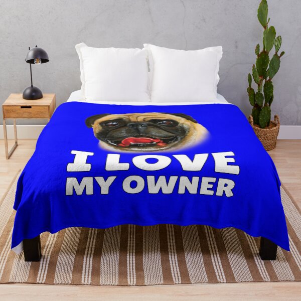 Item preview, Pug Dog Owner I Love My Owner designed and sold by fantasticdesign.