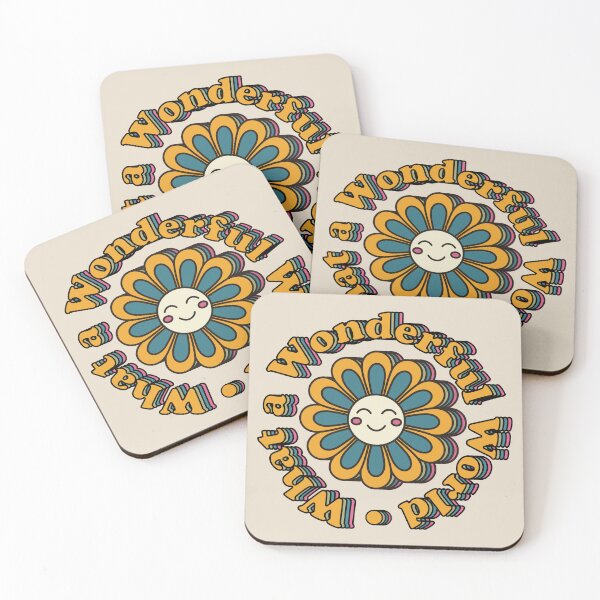 Item preview, What a Wonderful World Flower designed and sold by Unhinged Heather.